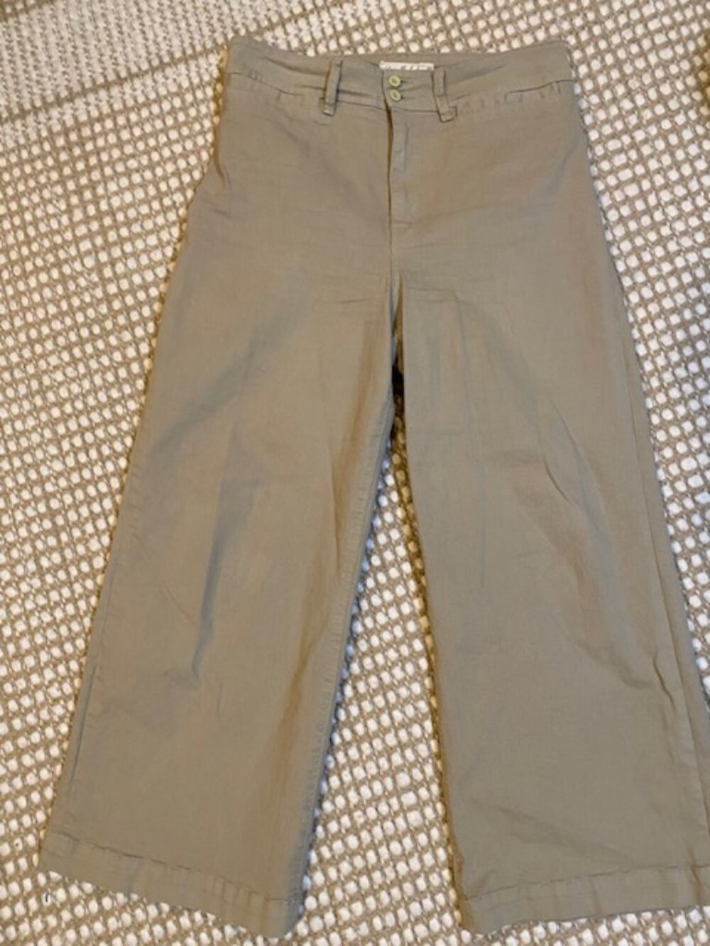 Unpublished Khaki Straight-Leg Pants - Size 30